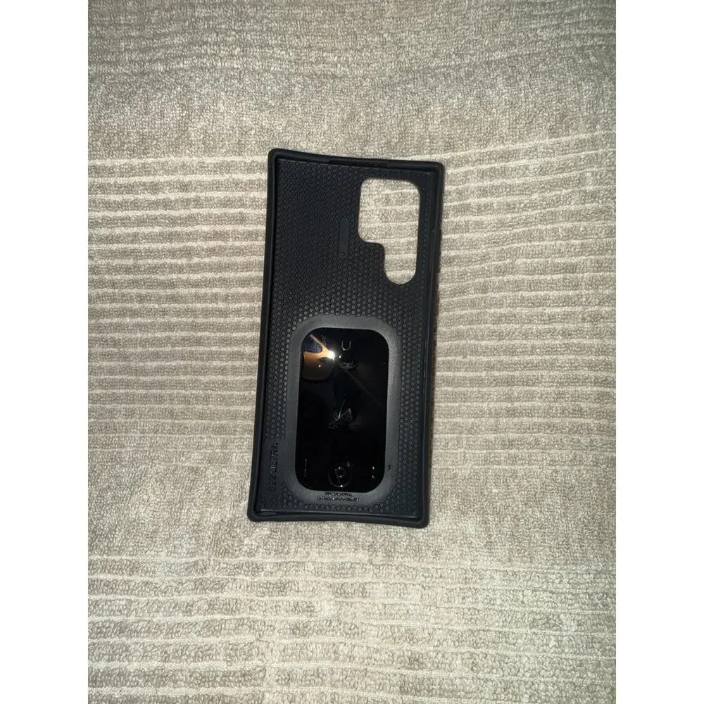 Loopy Phone case S22 Ultra Bundle of 3 Black cheetah Black & Tan
